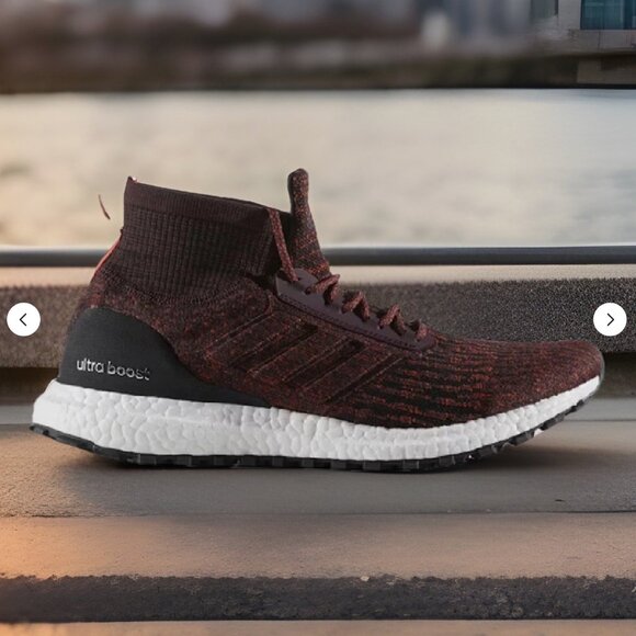 Adidas Ultra Boost All Terrain (ATR) Mid Burgundy Running Mens 12 S82035 46 2/3 main image 8